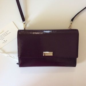 Burgundy Kate Spade Winni Bixby Place mahogany Bag